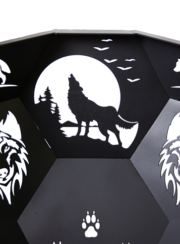 Костровая чаша "Волк"