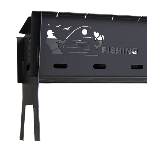 Мангал разборный "Рыбалка"