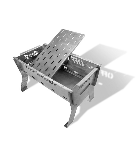 Мангал “OFF ROAD” из холоднокатаной стали