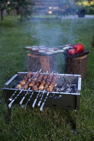 Мангал “OFF ROAD” из холоднокатаной стали