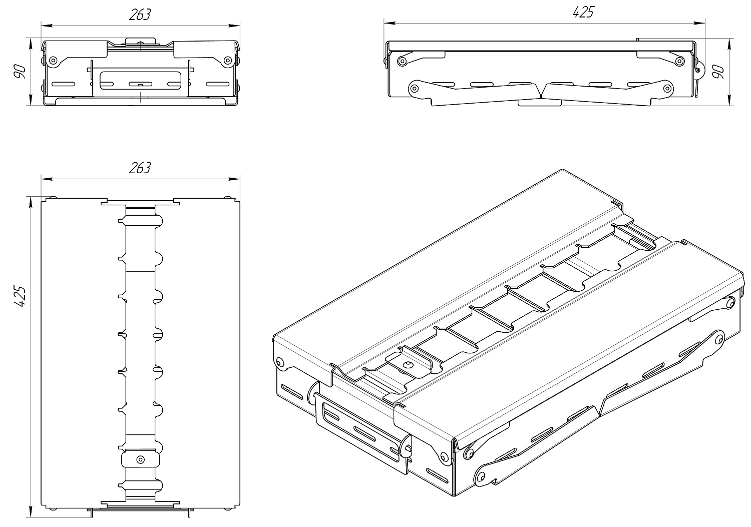Мангал складной Kurgan-8