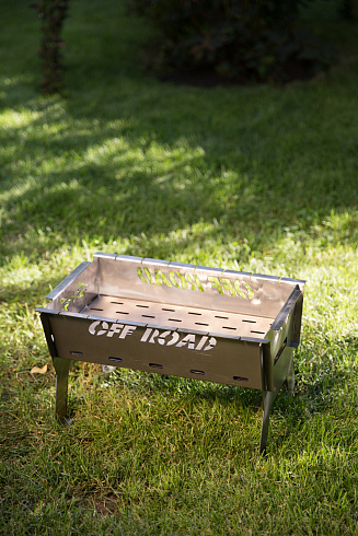 Мангал “OFF ROAD” из холоднокатаной стали