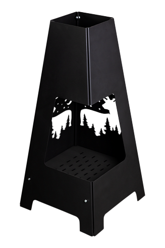 Садовый камин "Олень"