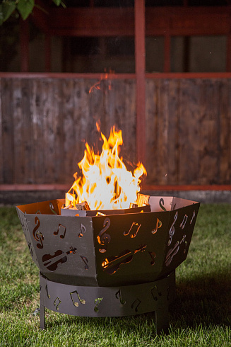 Костровая чаша "Музыкальная"