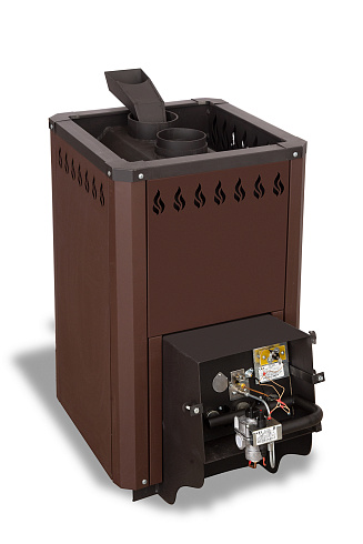 Печь комбинированная для бани и сауны Kurgan Comfort 9 Gaz