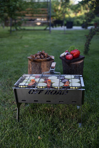 Мангал “OFF ROAD” из холоднокатаной стали