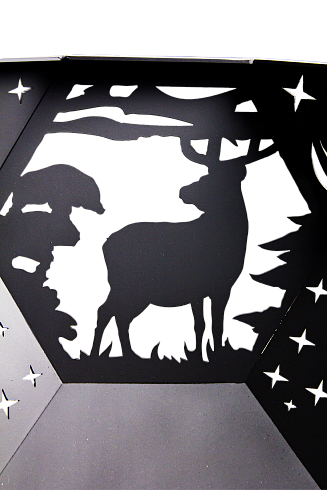 Костровая чаша "Лесной олень"