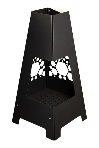 Садовый камин "Соты"