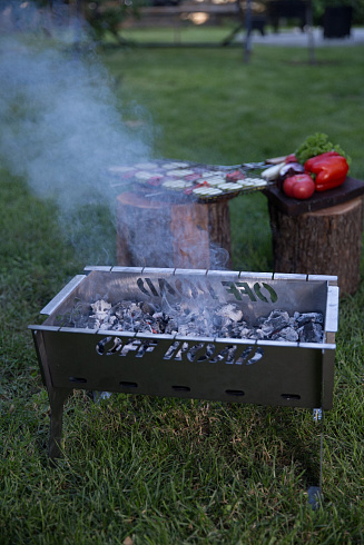 Мангал “OFF ROAD” из холоднокатаной стали