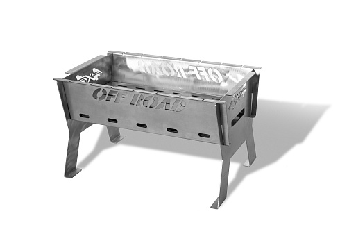 Мангал “OFF ROAD” из холоднокатаной стали